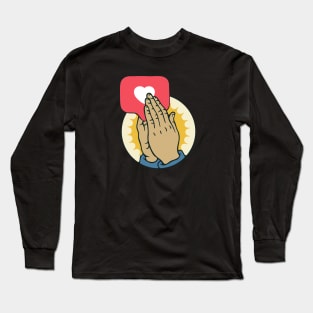 Praying Hands Long Sleeve T-Shirt